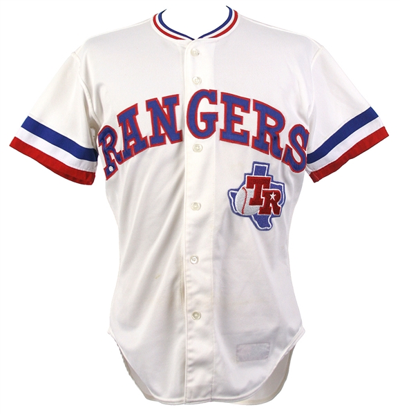 1983 Buddy Bell Texas Rangers Game Worn Home Jersey (MEARS A10)