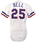 1983 Buddy Bell Texas Rangers Game Worn Home Jersey (MEARS A10)
