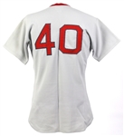 1977 Rick Wise Boston Red Sox Game Worn Road Jersey (MEARS LOA)