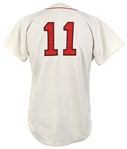 1981 Dave Stapleton Boston Red Sox Game Worn Home Jersey (MEARS LOA)