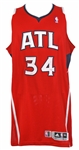 2012 (May 4) Jason Collins Atlanta Hawks Playoff Game Worn Road Jersey (MEARS LOA/MeiGray) 