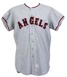 1968 Bobby Locke/Andy Messersmith (Rookie Season) California Angels Game Worn Road Jersey (MEARS LOA)