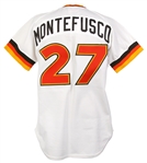 1983 John Montefusco San Diego Padres Game Worn Home Jersey (MEARS LOA)