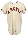 1968-69 Jack Hamilton/Eddie Fisher California Angels Game Worn Home Jersey (MEARS LOA)