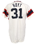 1983 LaMarr Hoyt Chicago White Sox Game Worn Home Jersey (MEARS A9) Cy Young Season