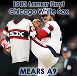 1983 LaMarr Hoyt Chicago White Sox Game Worn Home Jersey (MEARS A9) Cy Young Season