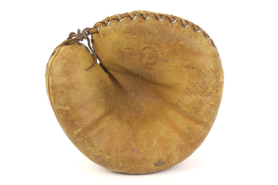 1930s Rollie Hemsley Browns/Indians Westerns Store Model Catchers Mitt