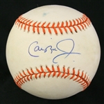 1995 Cal Ripken Jr. Baltimore Orioles Signed OAL Budig 2130/2131 Baseball (JSA) 