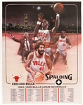 1984-85 Michael Jordan US Olympic Team & Chicago Bulls Posters - Lot of 2