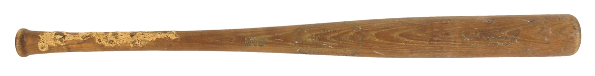 1921-29 Edd Roush Reds/Giants H&B Louisville Slugger 40K Professional Model Game Used Bat (MEARS LOA)