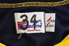 1986-90 Tony Smith Marquette Warriors Game Worn Warm Up Jacket (MEARS LOA)
