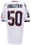 1990's Mike Singletary Throw Back Bowl Signed Game Worn Jersey (MEARS LOA & PSA/DNA)