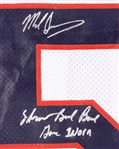 1990's Mike Singletary Throw Back Bowl Signed Game Worn Jersey (MEARS LOA & PSA/DNA)