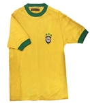 1971 Roberto Rivellino Brazil National Soccer Team Game Worn Jersey (MEARS LOA) Personal Collection of Team Masseuse