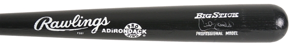 1990 Cecil Fielder Detroit Tigers Signed Rawlings Adirondack Bat (JSA)