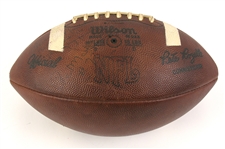 1970-74 Pat Matson Cincinnati Bengals Signed ONFL Rozelle Game Used Football (MEARS LOA/JSA) 