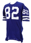 1973 Otto Stowe Dallas Cowboys Game Worn Home Jersey (MEARS LOA)