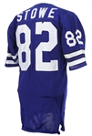 1973 Otto Stowe Dallas Cowboys Game Worn Home Jersey (MEARS LOA)