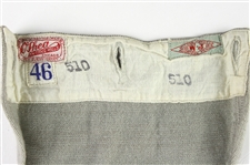 1940's-50's Grey Wool #73 Game Worn O'Shea Knitting Mills Football Jersey w/ Crotch Strap (MEARS LOA)