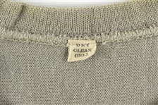 1940's-50's Grey Wool #73 Game Worn O'Shea Knitting Mills Football Jersey w/ Crotch Strap (MEARS LOA)