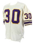 1960s White Durene #30 Game Worn Jersey (MEARS LOA)