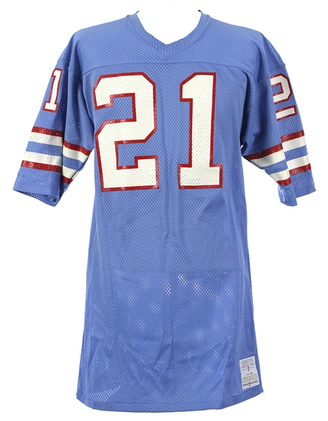 1977-79 John Hadl/Charles Jefferson Houston Oilers Home Jersey (MEARS LOA)