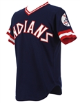 1975-77 Rick Waits Cleveland Indians Game Worn Alternate Jersey (MEARS LOA)