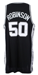 2001-02 David Robinson San Antonio Spurs Road Jersey (MEARS LOA)