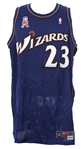 2001-02 Michael Jordan Washington Wizards Road Jersey (MEARS LOA)