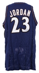 2001-02 Michael Jordan Washington Wizards Road Jersey (MEARS LOA)