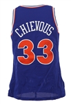 1990-91 Derrick Chievous Cleveland Cavaliers Game Worn Road Jersey (MEARS LOA)