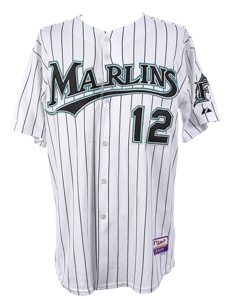 2008 Cody Ross Florida Marlins Signed Home Jersey (MEARS LOA/JSA)