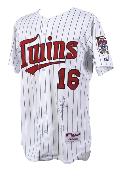2006 Jason Kubel Minnesota Twins Signed Home Jersey (MEARS LOA/JSA)