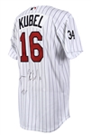 2006 Jason Kubel Minnesota Twins Signed Home Jersey (MEARS LOA/JSA)