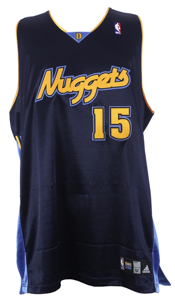 2005-11 Carmelo Anthony Denver Nuggets Signed Jersey (JSA)