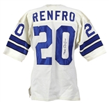 1970's Mel Renfro Dallas Cowboys Signed Jersey (JSA)