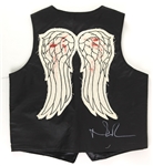 2016 Norman Reedus The Walking Dead Signed Angel Wing Vest (Radtke Sports COA)