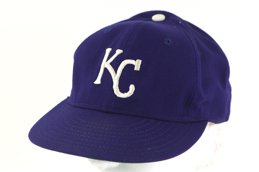 1977-82 Harmon Killebrew Kansas City Royals Signed Cap (MEARS LOA/JSA)