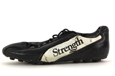 1991 Morten Andersen New Orleans Saints Signed Game Worn Strength Cleat (MEARS LOA/Radke Sports)