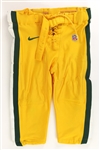 1999 Darren Sharper Green Bay Packers Game Worn Uniform Pants w/ Belt (MEARS LOA)