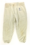 1967 Yogi Berra New York Mets Signed Game Worn Home Uniform Pants (MEARS LOA/JSA)