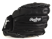2005-06 Randy Johnson New York Yankees Personal Model Game Used Rawlings Fielder's Mitt (MEARS LOA)