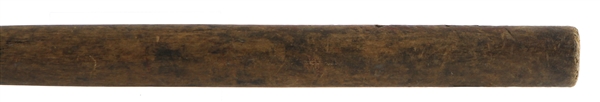 1860s-80s circa Town Ball Flat Barreled Baseball Bat (MEARS LOA)