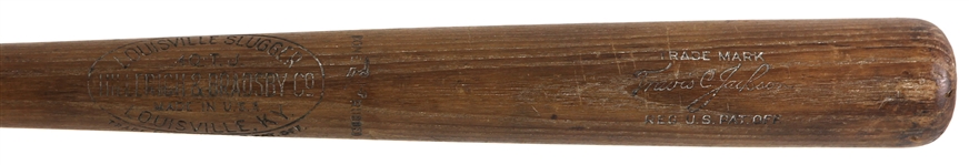 1931 Travis Jackson New York Giants H&B Louisville Slugger 40TJ Store Model Bat 