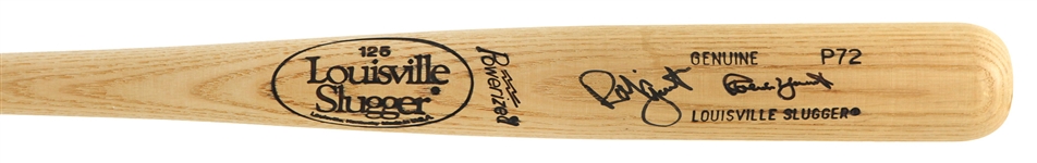1986-89 Robin Yount Milwaukee Brewers Signed Louisville Slugger baseball Promotions Bat (JSA)