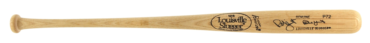 1986-89 Robin Yount Milwaukee Brewers Signed Louisville Slugger baseball Promotions Bat (JSA)