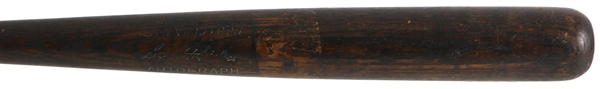 1915-25 George Sisler St. Louis Browns Spalding Autograph Store Model Bat 
