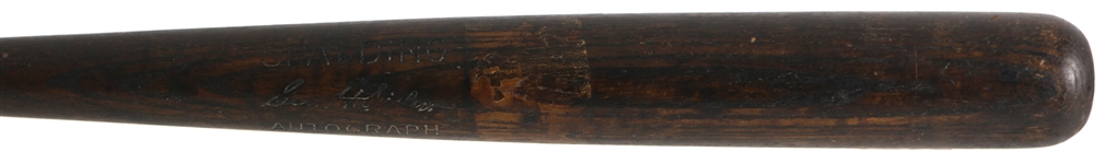 1915-25 George Sisler St. Louis Browns Spalding Autograph Store Model Bat 