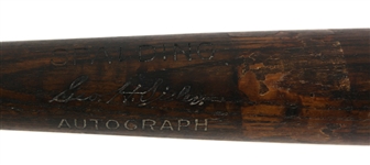 1915-25 George Sisler St. Louis Browns Spalding Autograph Store Model Bat 