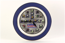 1983-85 USFL Clock w/ Team Helmets